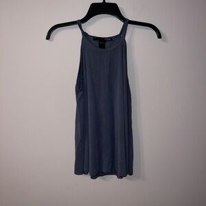 Blue tank top rebel sugar size extra small